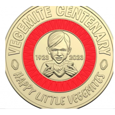 AUSTRALIA 2023 . TWO 2 DOLLARS COIN . RED VEGEMITE